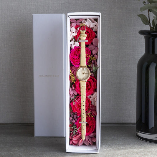 ダイヤモンドローズ グラージュホワイト DR03R-CBG エスプリピンク AR-WEP