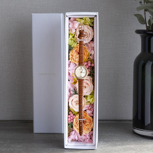 ダイヤモンドローズ グラージュブラウン DR03R-CBR ピーチマリアージュ AR-WPM