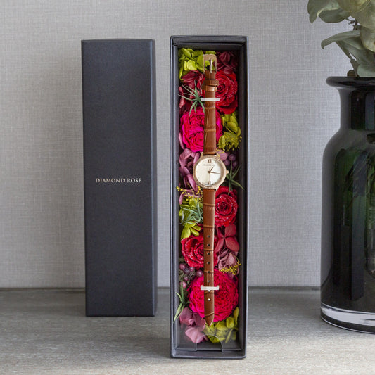 ダイヤモンドローズ グラージュブラウン DR03R-CBR ブライトレッド AR-BBR