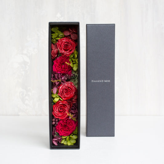 ダイヤモンドローズ グラージュブラウン DR03R-CBR ブライトレッド AR-BBR