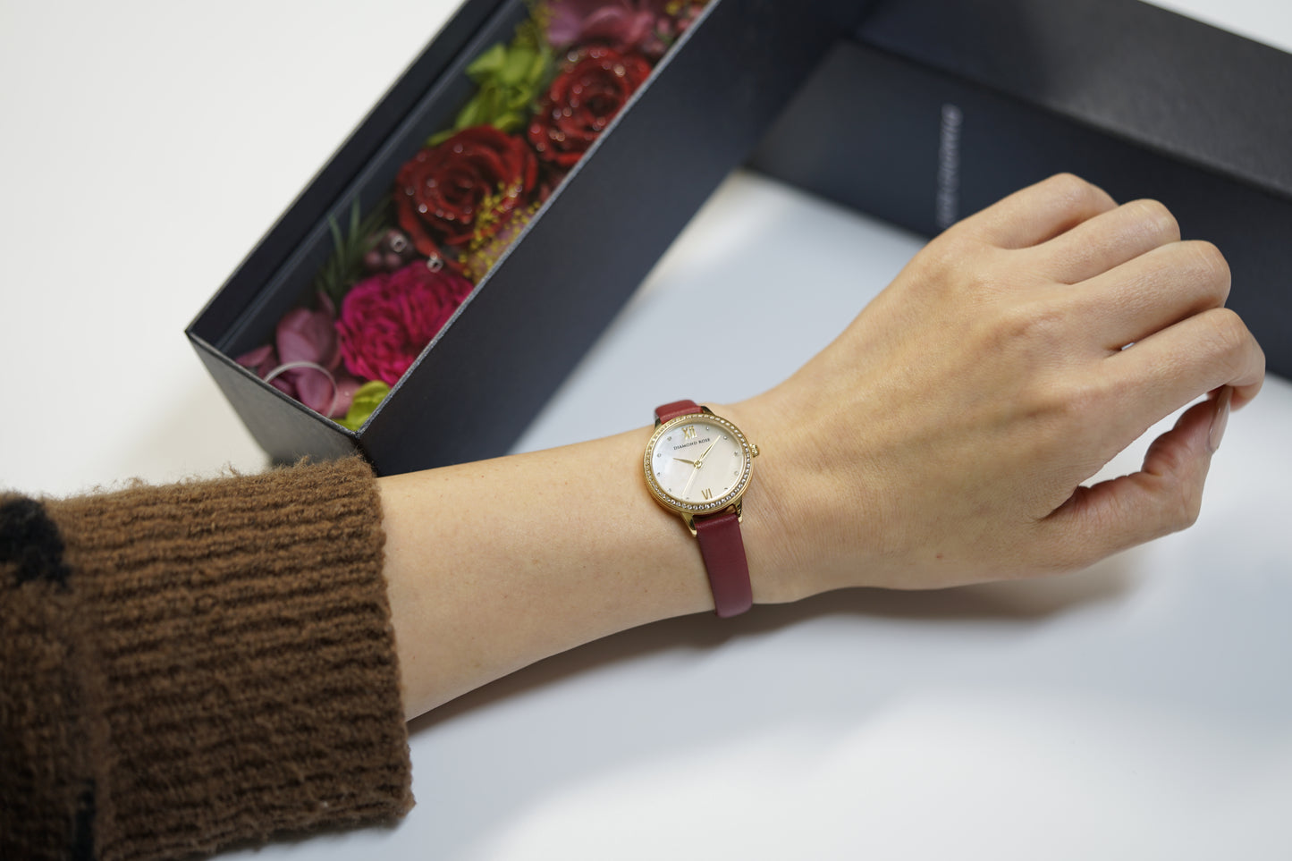 【還暦祝い限定 】ダイヤモンドローズ GLAGE DR03G-ARE