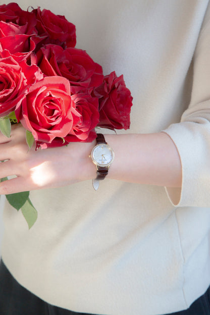 ダイヤモンドローズ グラージュダークブラウン DR03G-CDB ピンクブロッサム AR-WPB