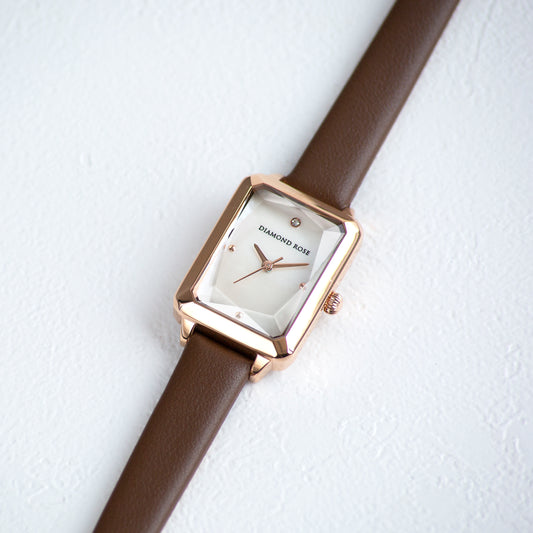 ダイヤモンドローズ スクエアダークブラウン DR02R-ADB ブライトレッド AR-BBR