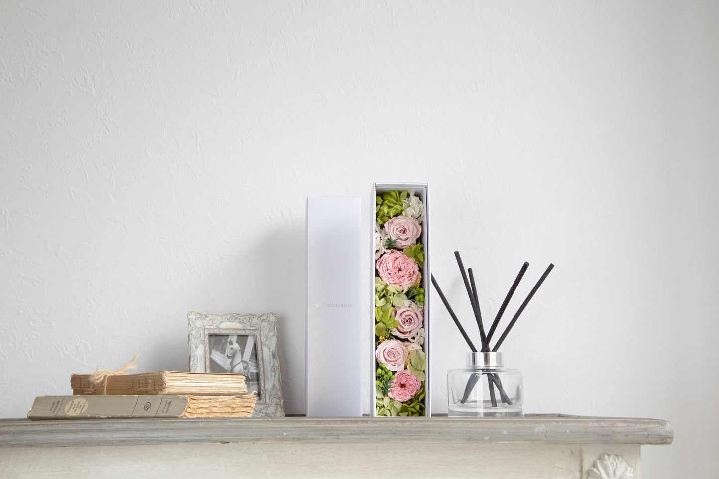 ダイヤモンドローズ グラージュブラック DR03S-CBK ピンクブロッサム AR-WPB