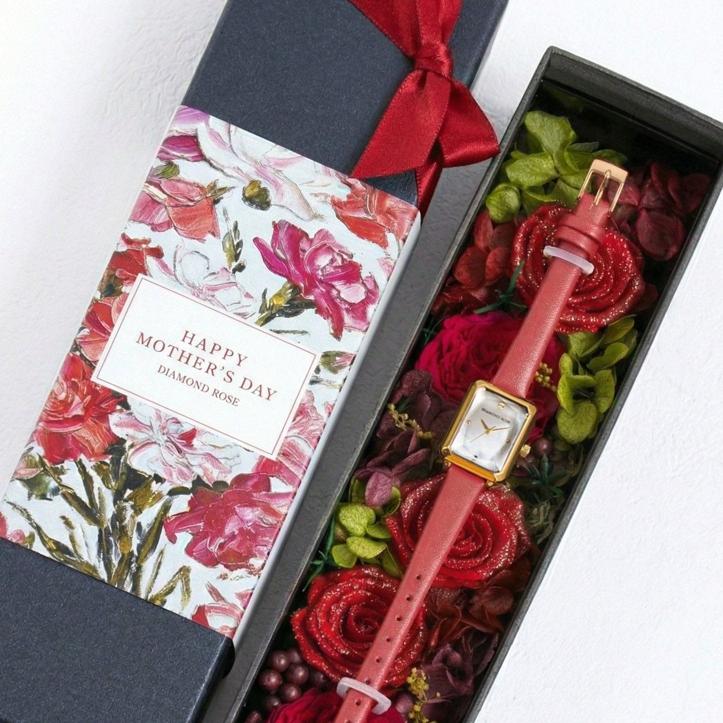 【母の日限定パッケージ】ダイヤモンドローズ ROUND／SQUAREシリーズ